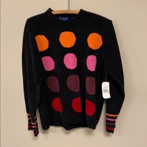 Fun soft sweater, Karen Scott XL NWT